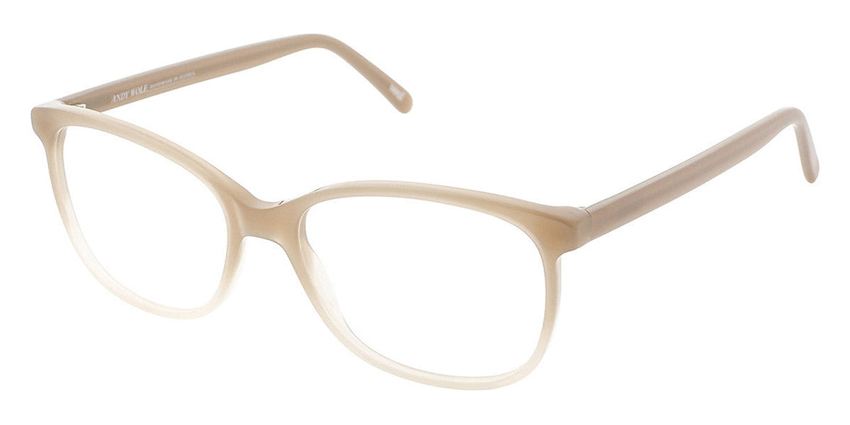 Andy Wolf® 5035 AW 5035 5 54 - Beige/White 5 Eyeglasses