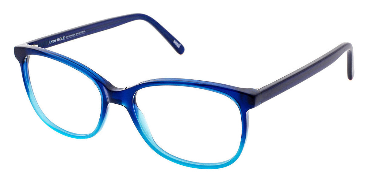 Andy Wolf® 5035 AW 5035 8 54 - Teal/Blue 8 Eyeglasses