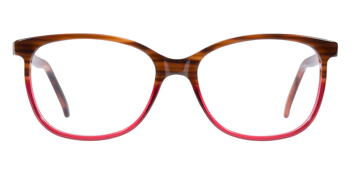 Andy Wolf® 5035 AW 5035 W 54 - Brown/Berry W Eyeglasses