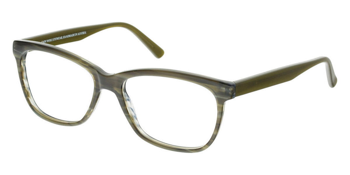 Andy Wolf® 5036 AW 5036 H 55 - Green/Gray H Eyeglasses