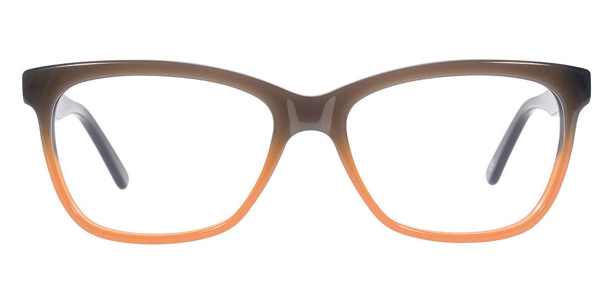 Andy Wolf® 5036 AW 5036 M 55 - Brown/Orange M Eyeglasses