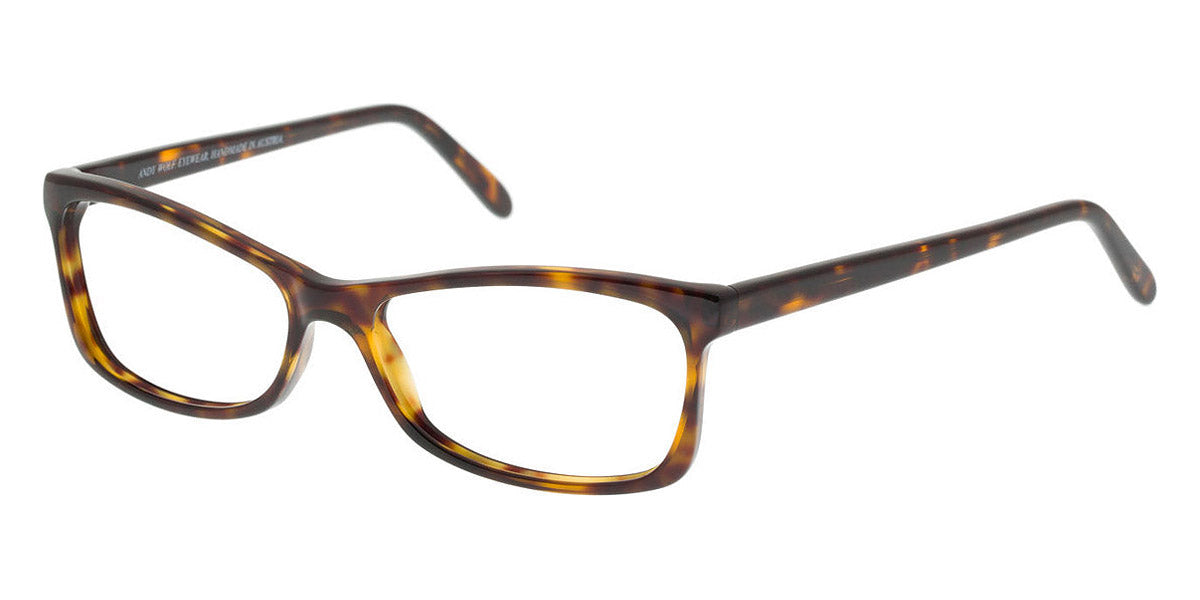 Andy Wolf® 5039 AW 5039 B 54 - Brown/Yellow B Eyeglasses