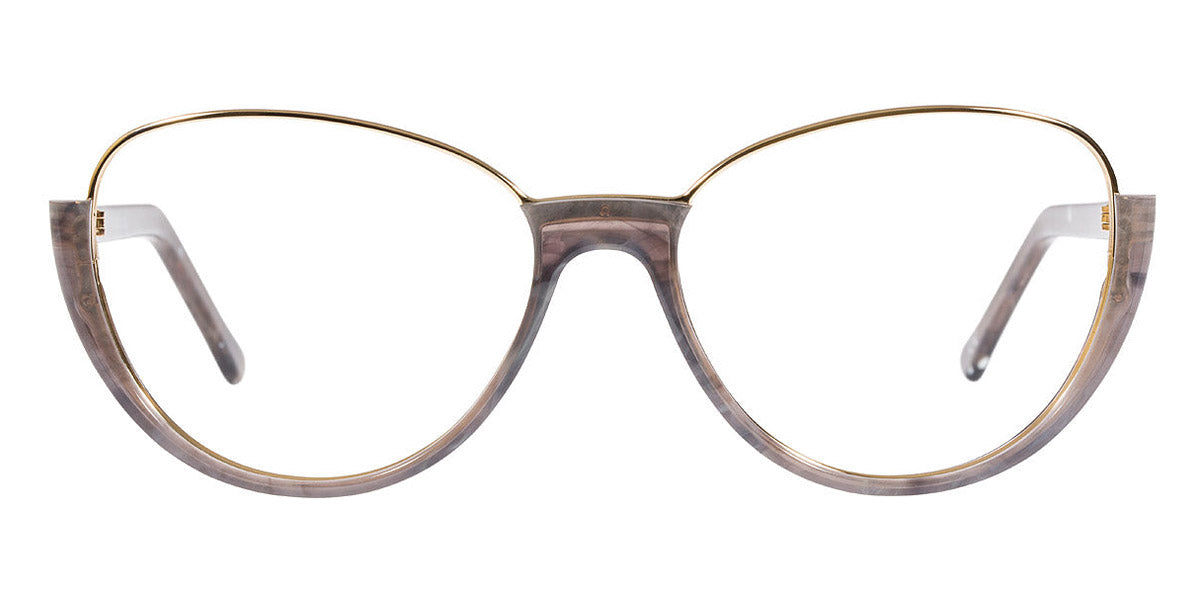 Andy Wolf® 5042 AW 5042 I 54 - Gray/Gold I Eyeglasses