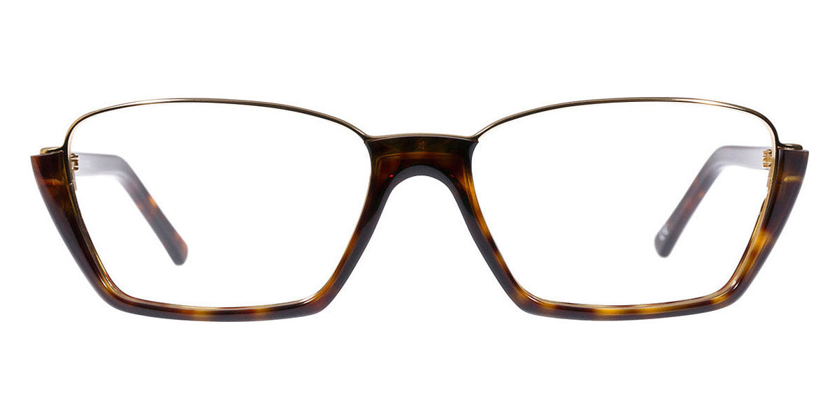 Andy Wolf® 5043 AW 5043 B 53 - Brown/Graygold B Eyeglasses