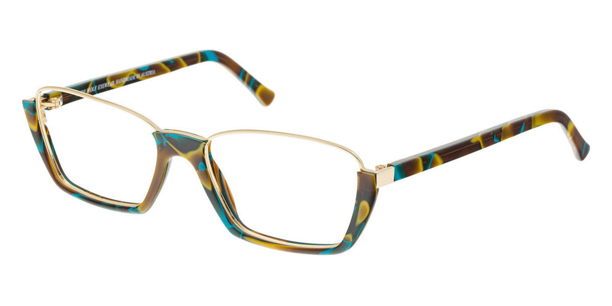 Andy Wolf® 5043 AW 5043 F 53 - Colorful/Graygold F Eyeglasses