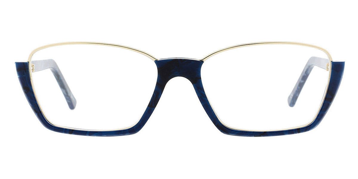 Andy Wolf® 5043 AW 5043 G 53 - Blue/Graygold G Eyeglasses