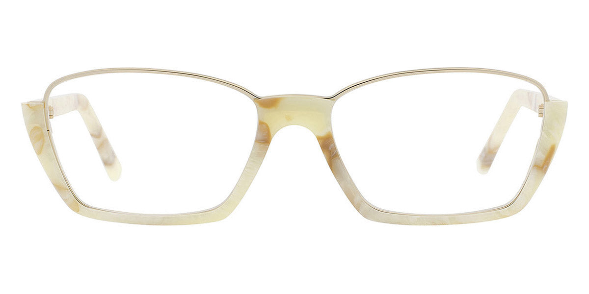 Andy Wolf® 5043 AW 5043 I 53 - Beige/Graygold I Eyeglasses