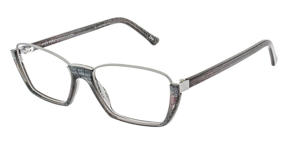 Andy Wolf® 5043 AW 5043 K 53 - Gray/Silver K Eyeglasses