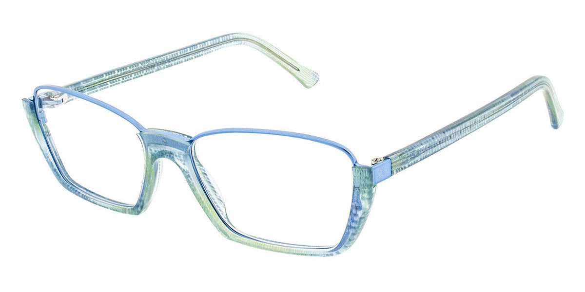 Andy Wolf® 5043 AW 5043 L 53 - Blue L Eyeglasses