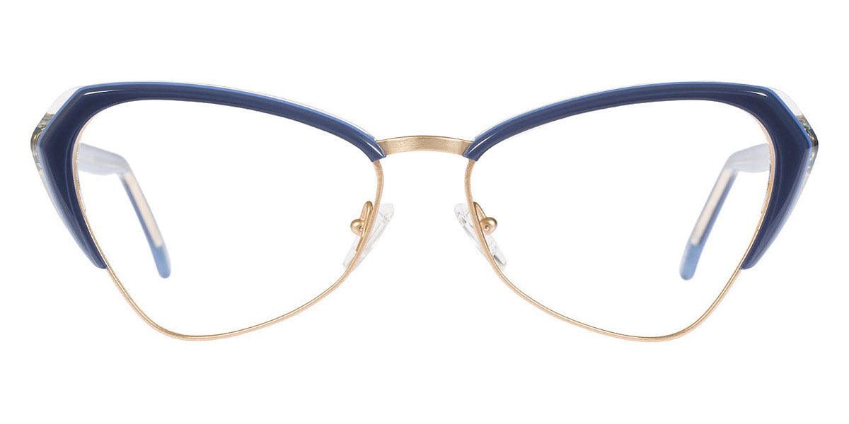 Andy Wolf® 5047 AW 5047 C 57 - Violet/Gold C Eyeglasses