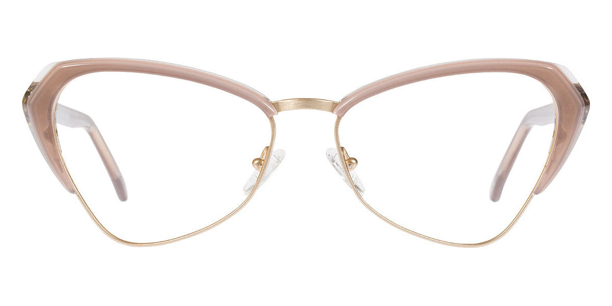 Andy Wolf® 5047 AW 5047 F 57 - Beige/Gold F Eyeglasses