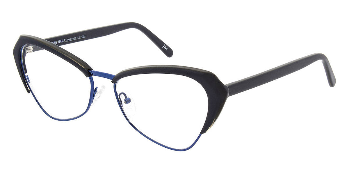 Andy Wolf® 5047 AW 5047 H 57 - Brown/Blue H Eyeglasses