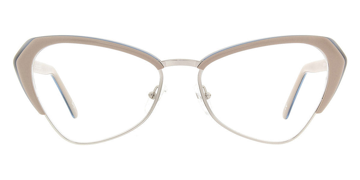 Andy Wolf® 5047 AW 5047 O 57 - Gray/Silver O Eyeglasses