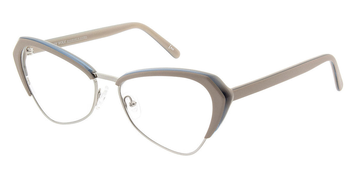 Andy Wolf® 5047 AW 5047 O 57 - Gray/Silver O Eyeglasses