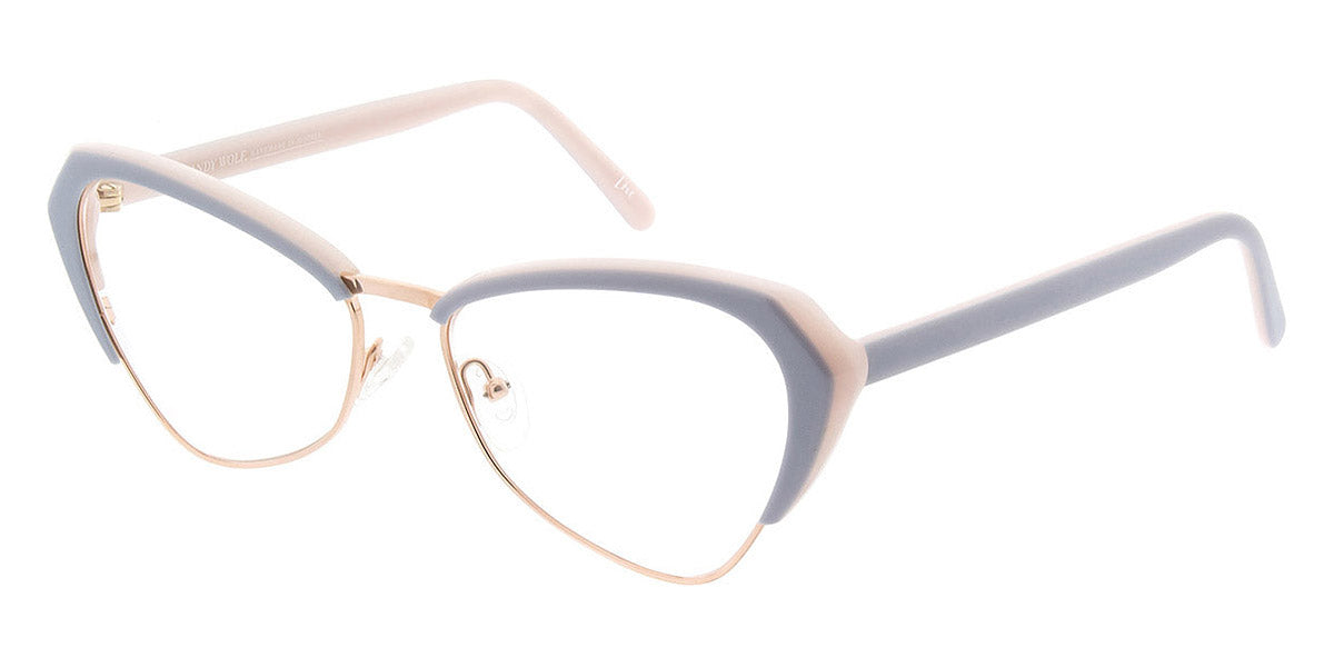 Andy Wolf® 5047 AW 5047 Q 57 - Gray/Rosegold Q Eyeglasses