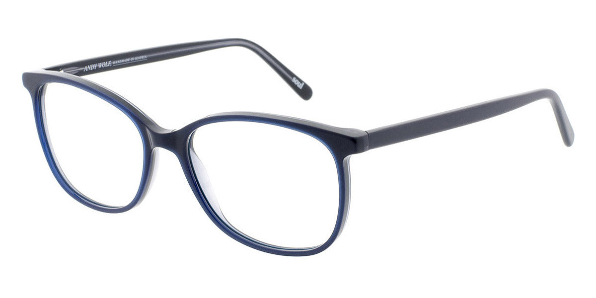 Andy Wolf® 5051 AW 5051 2 54 - Teal 2 Eyeglasses