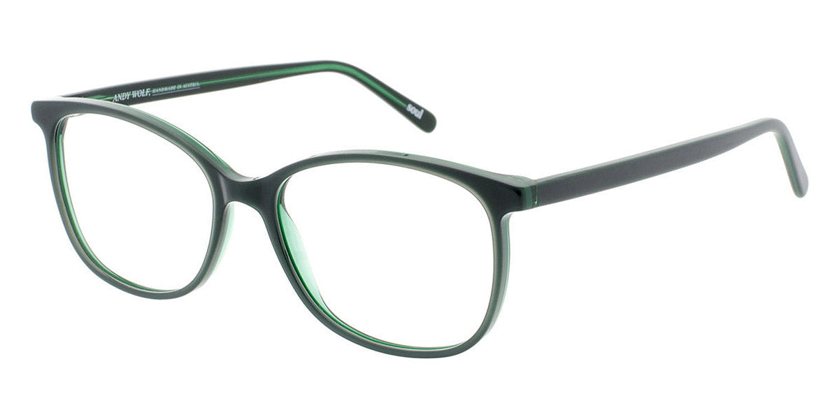 Andy Wolf® 5051 AW 5051 3 54 - Green 3 Eyeglasses