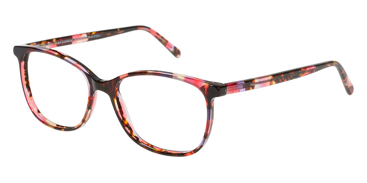 Andy Wolf® 5051 AW 5051 E 54 - Berry/Brown E Eyeglasses