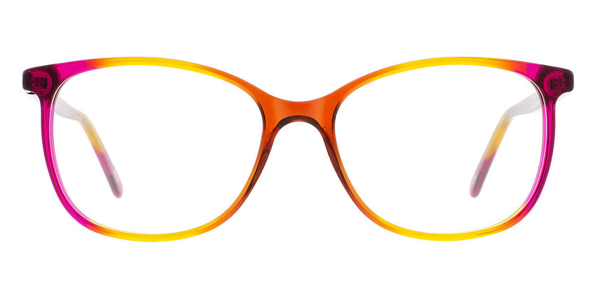 Andy Wolf® 5051 AW 5051 L 54 - Berry/Yellow L Eyeglasses