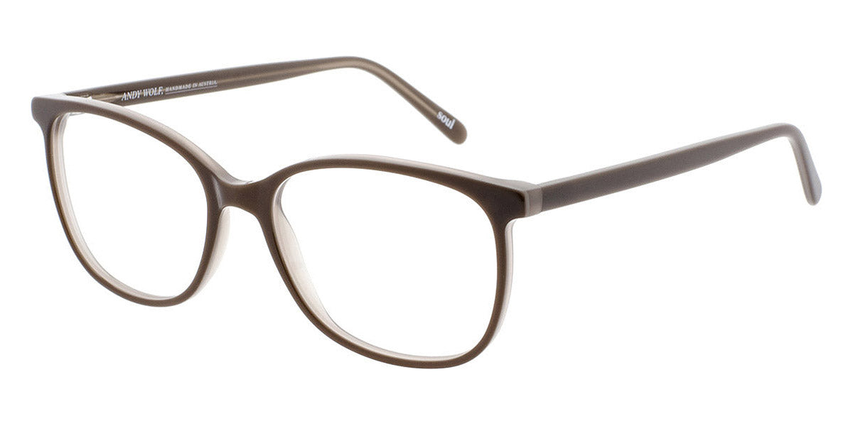 Andy Wolf® 5051 AW 5051 N 54 - Brown N Eyeglasses