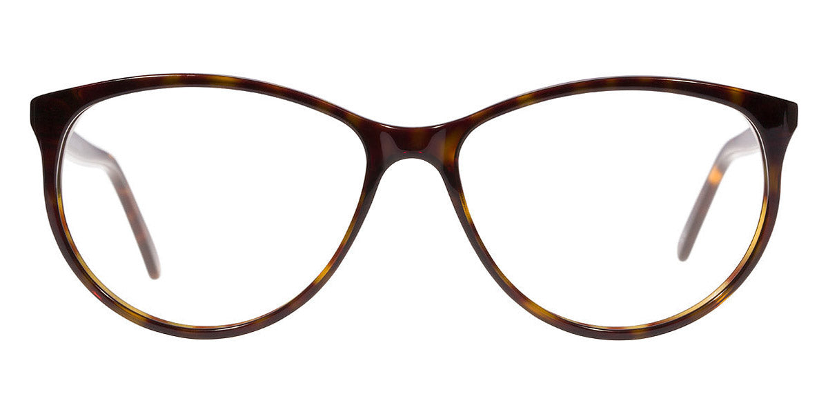 Andy Wolf® 5055 AW 5055 B 56 - Brown/Yellow B Eyeglasses