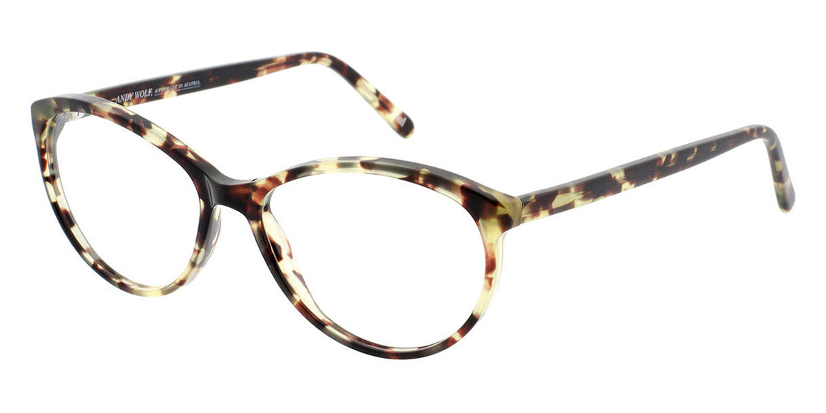 Andy Wolf® 5056 AW 5056 H 54 - Brown/White H Eyeglasses