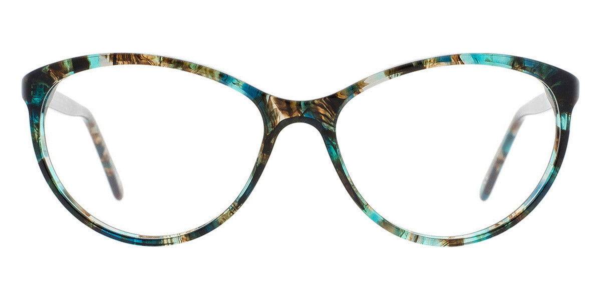 Andy Wolf® 5056 AW 5056 N 54 - Blue/Brown N Eyeglasses