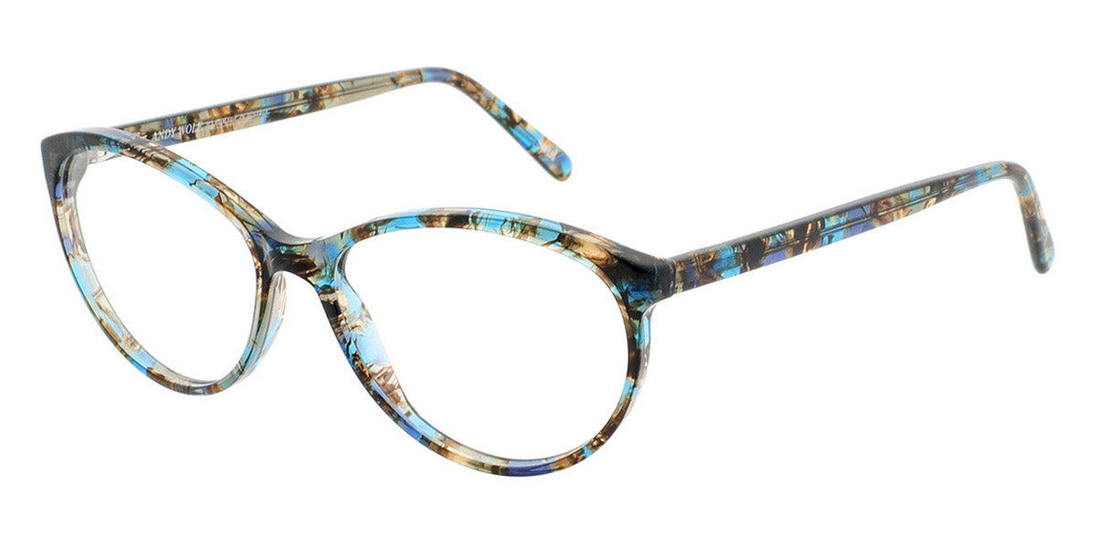 Andy Wolf® 5056 AW 5056 P 54 - Blue/Brown P Eyeglasses