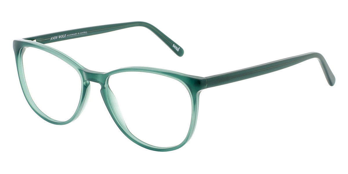 Andy Wolf® 5066 AW 5066 F 53 - Teal F Eyeglasses