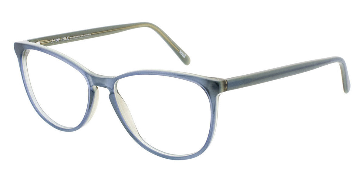 Andy Wolf® 5066 AW 5066 O 53 - Gray O Eyeglasses