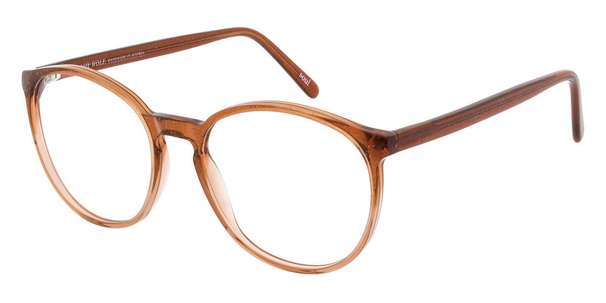 Andy Wolf® 5067 AW 5067 10 52 - Brown/Green 10 Eyeglasses