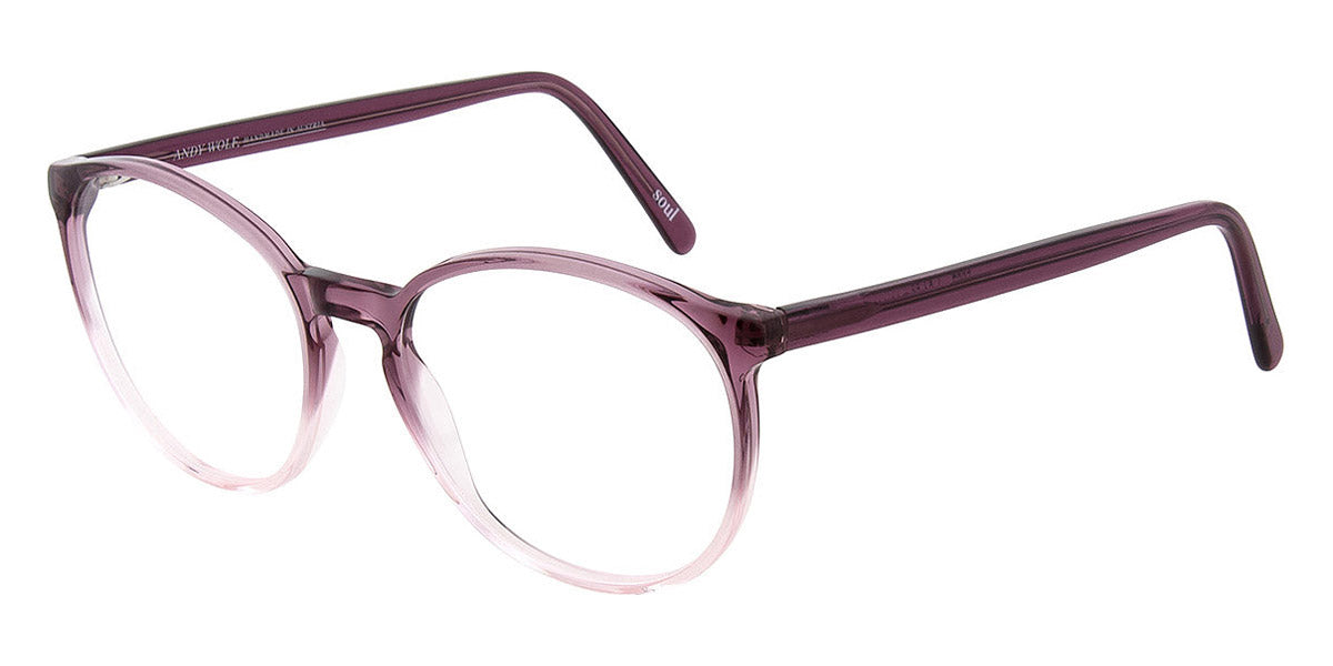 Andy Wolf® 5067 AW 5067 21 52 - Violet/White 21 Eyeglasses