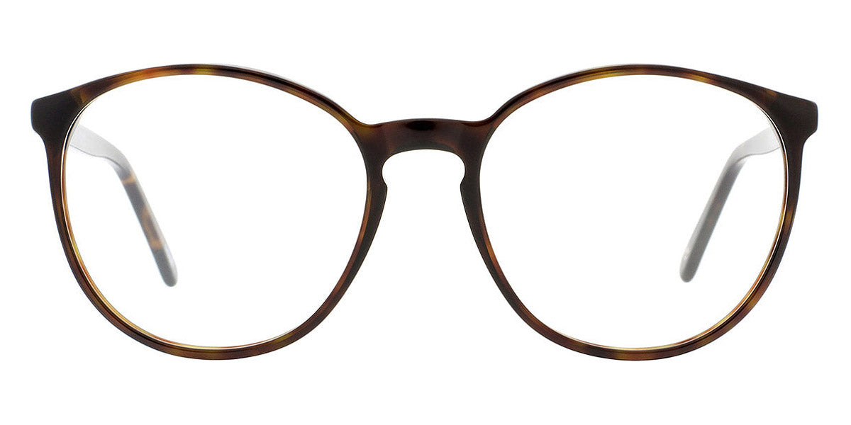 Andy Wolf® 5067 AW 5067 B 52 - Brown/Yellow B Eyeglasses