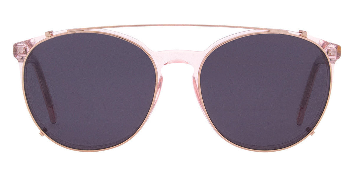 Andy Wolf® 5067 Clip AW 5067 Clip 03 53 - Rosegold/Gray 03 Sunglasses