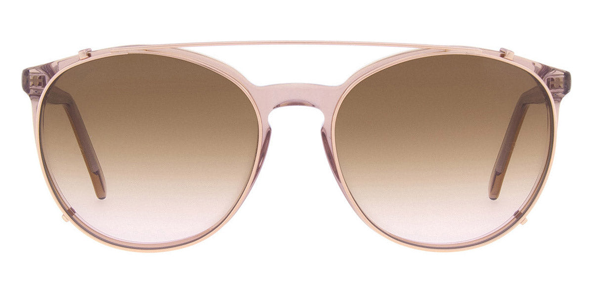 Andy Wolf® 5067 Clip AW 5067 Clip 07 53 - Rosegold/Brown 07 Sunglasses