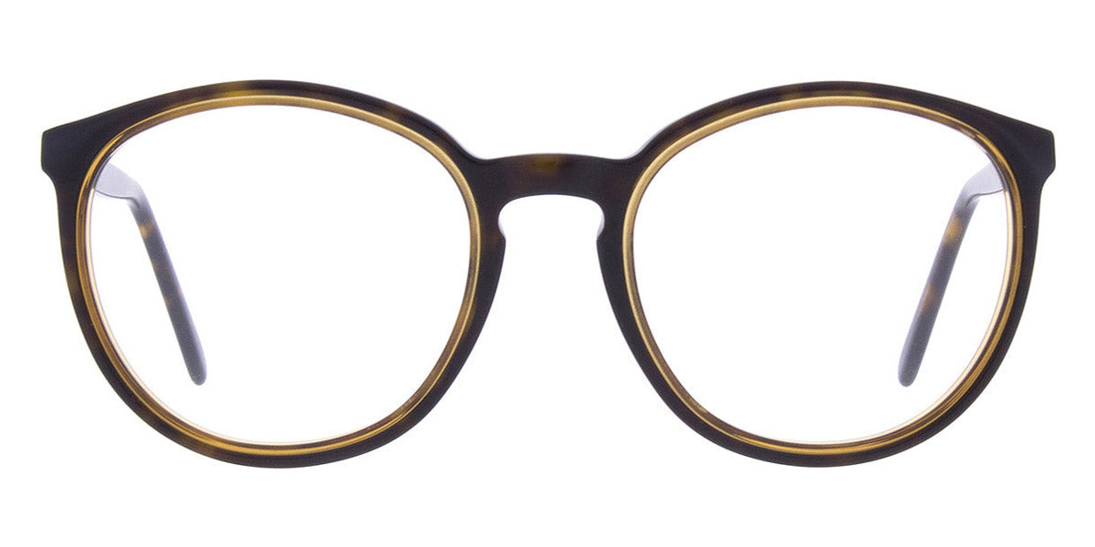 Andy Wolf® 5067R AW 5067R 02 51 - Brown/Yellow 02 Eyeglasses