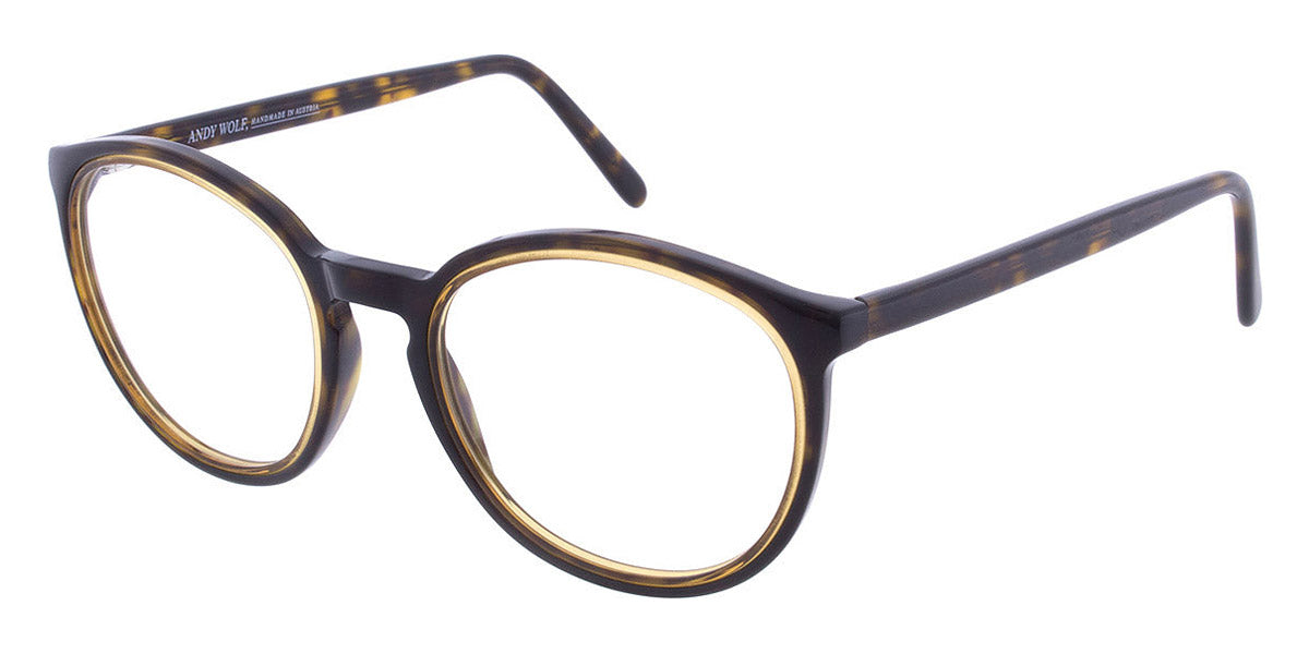 Andy Wolf® 5067R AW 5067R 02 51 - Brown/Yellow 02 Eyeglasses