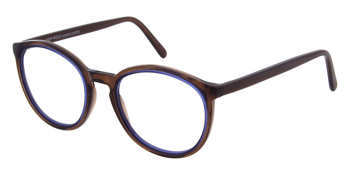 Andy Wolf® 5067R AW 5067R 03 51 - Brown/Blue 03 Eyeglasses