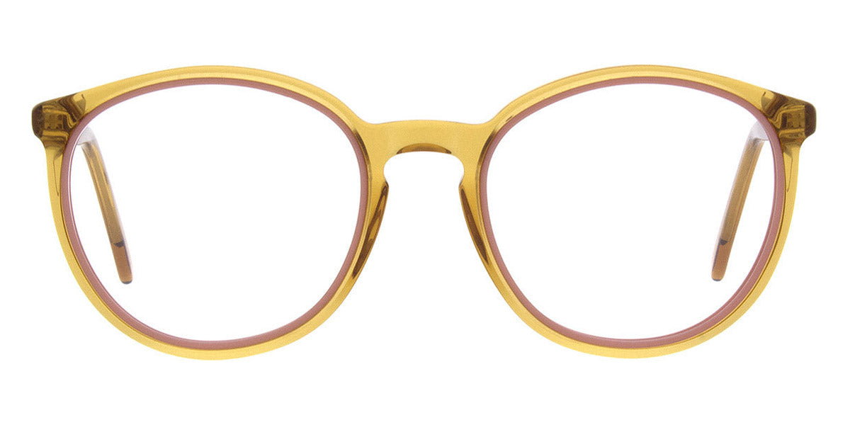 Andy Wolf® 5067R AW 5067R 04 51 - Yellow/Pink 04 Eyeglasses