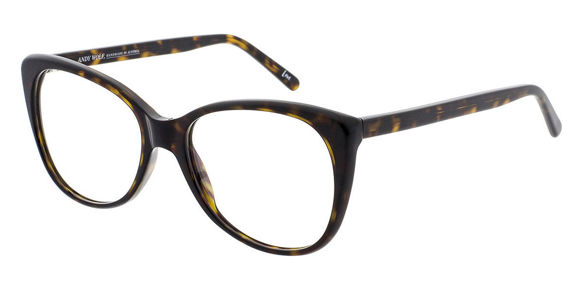 Andy Wolf® 5071 AW 5071 B 55 - Brown/Black B Eyeglasses