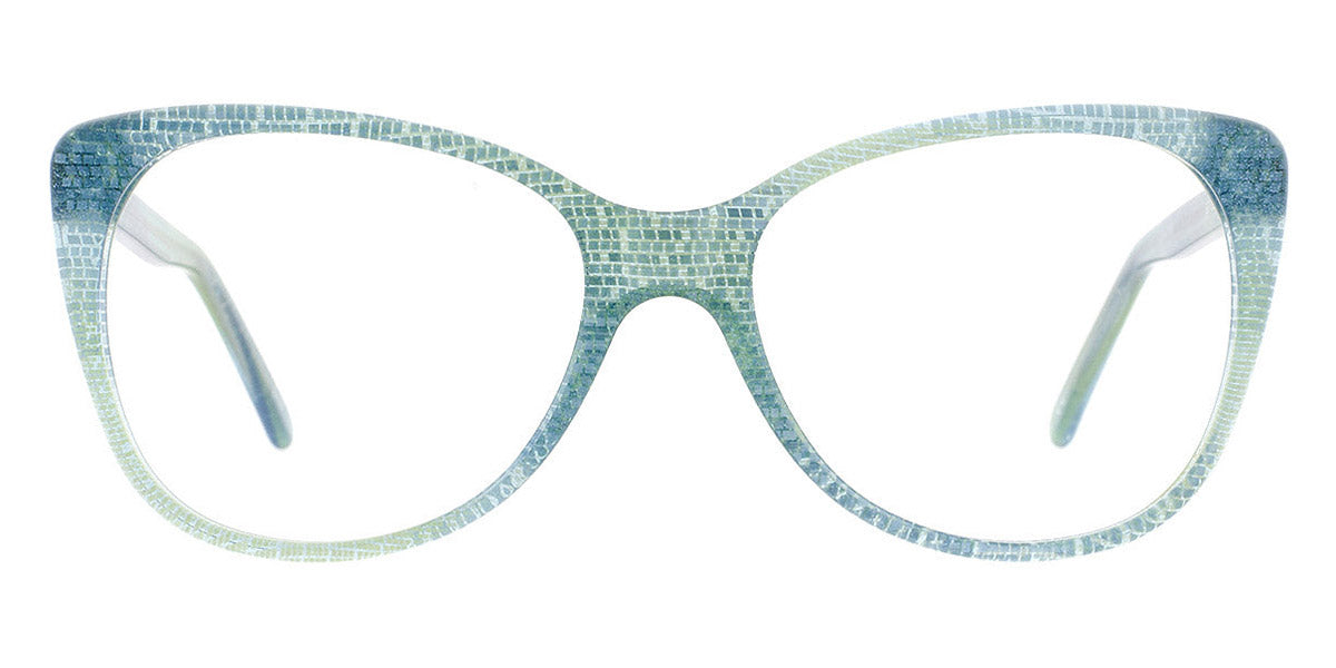 Andy Wolf® 5071 AW 5071 C 55 - Green C Eyeglasses