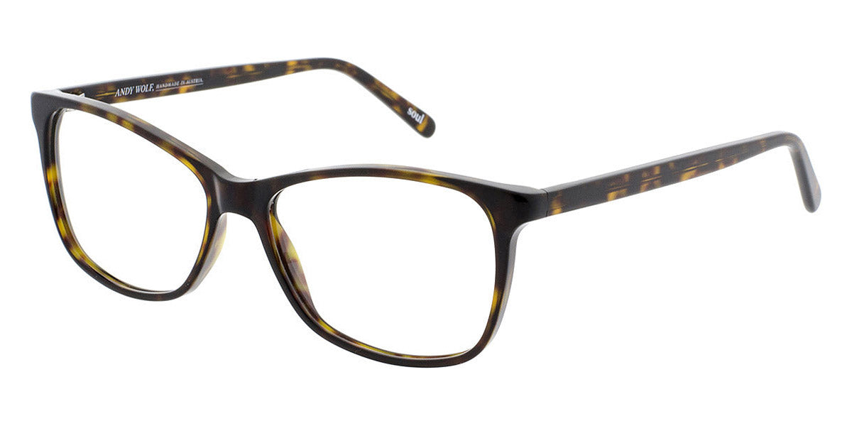 Andy Wolf® 5072 AW 5072 B 55 - Brown B Eyeglasses