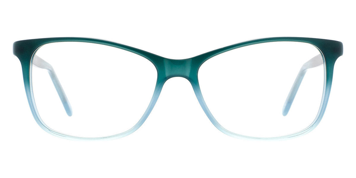 Andy Wolf® 5072 AW 5072 F 55 - Teal/Green F Eyeglasses