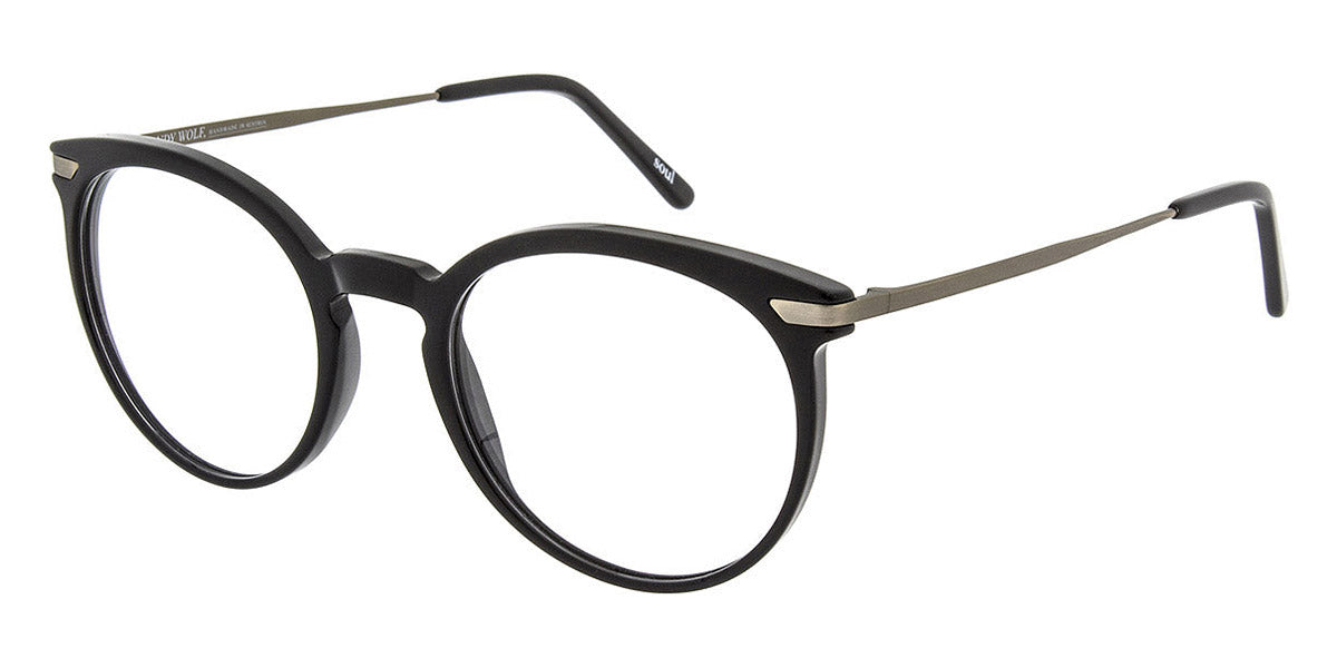 Andy Wolf® 5074 AW 5074 A 51 - Black/Gold A Eyeglasses