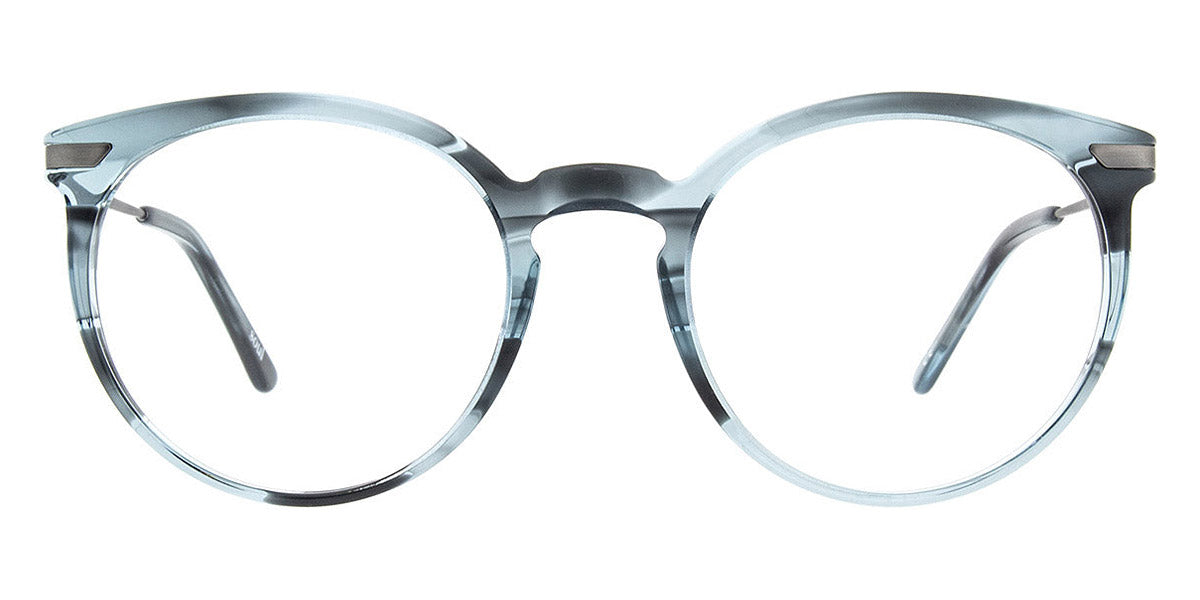 Andy Wolf® 5074 AW 5074 C 51 - Blue/Gun C Eyeglasses