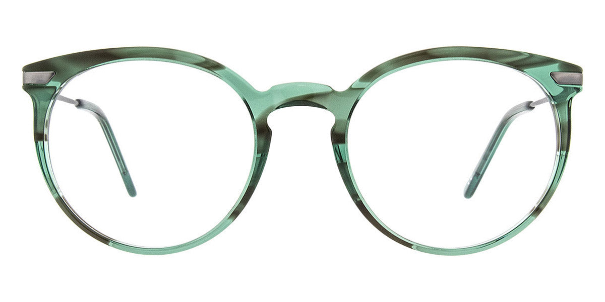 Andy Wolf® 5074 AW 5074 G 51 - Teal/Gun G Eyeglasses