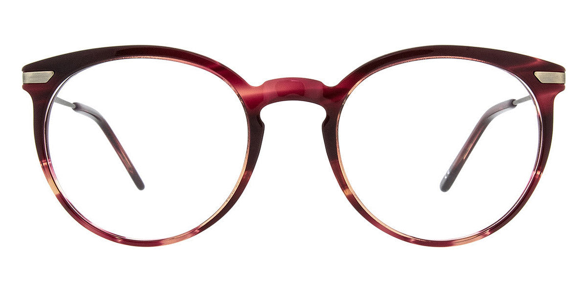 Andy Wolf® 5074 AW 5074 H 51 - Red/Gold H Eyeglasses