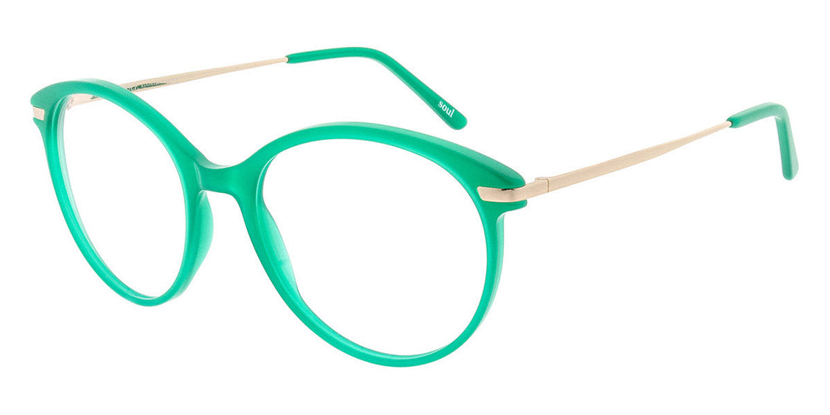 Andy Wolf® 5075 AW 5075 F 54 - Green/Graygold F Eyeglasses