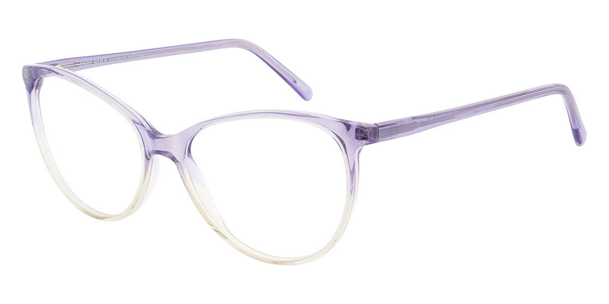 Andy Wolf® 5076 AW 5076 G 55 - Violet/White G Eyeglasses