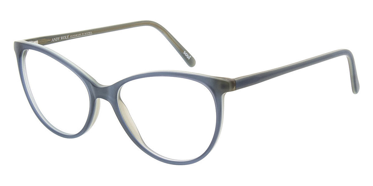 Andy Wolf® 5076 AW 5076 J 55 - Blue J Eyeglasses